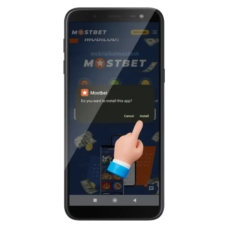 Keresse meg a Mostbet parancsikonját okostelefonja asztali képernyőjén, 4. lépés